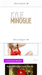 Mobile Screenshot of kylie-minogue.cz
